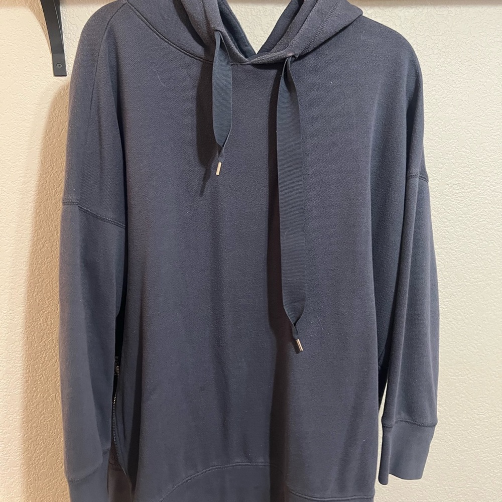 aerie Navy Blue Hoodie Sweatshirt